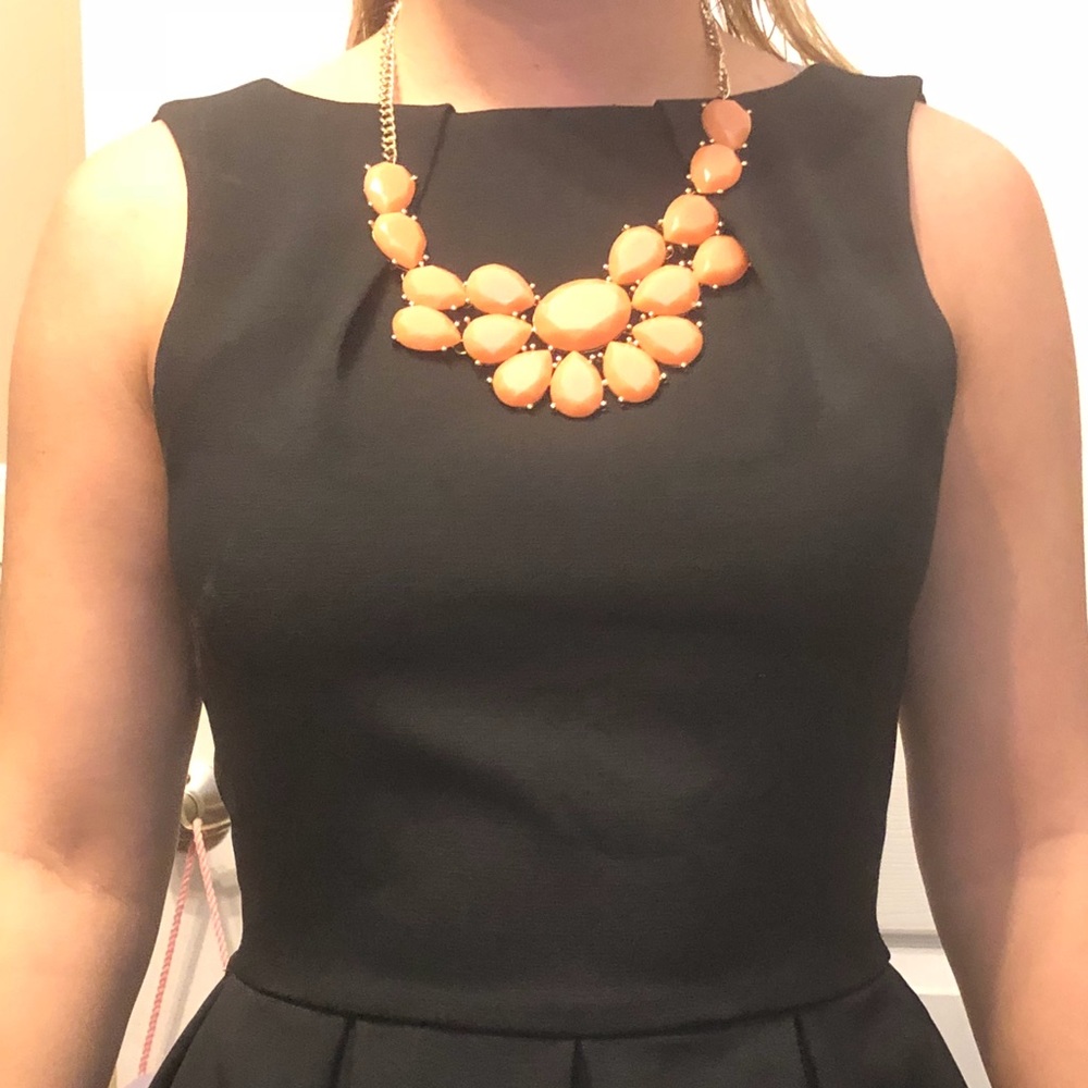 Orange/coral necklace